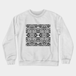 Abstract psychedelic pattern Crewneck Sweatshirt